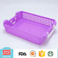 Storage picnic rectangular plastic basket for sale